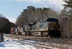 CSXT 484 Leads M426 at Wells